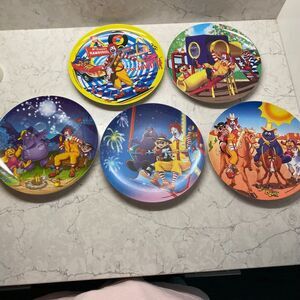 Hamburglar Grimace Early Bird Birdie Ronald Mcdonalds Collectors Plates Lot of 5